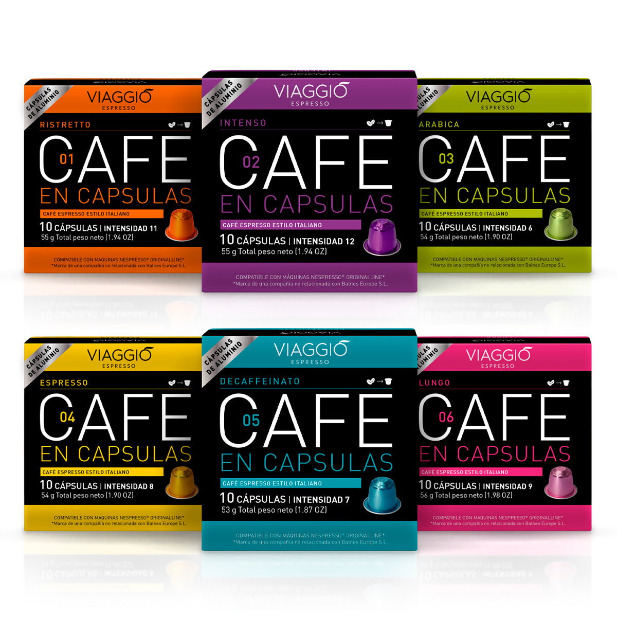 Pack Viaggio Lungo- Cápsulas de café compatibles con Dolce Gusto® - Explora  Café, Cápsulas de Café Compatibles con Nespresso & Dolce Gusto, Café  Molido, y demás