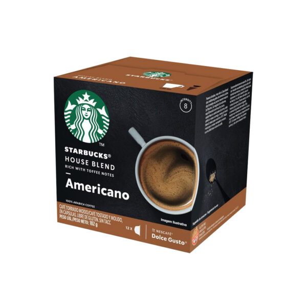 Cápsulas Americano Starbucks - Dolce Gusto