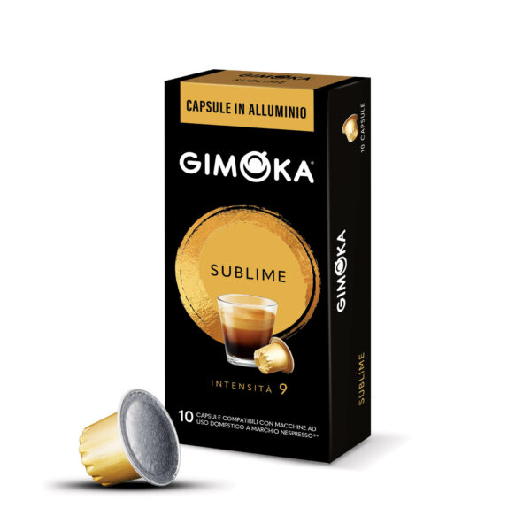 NUEVAS - Cápsulas de café aluminio Sublime Gimoka Italia - Cápsulas Nespresso compatibles