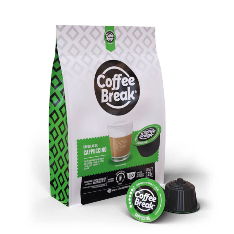 Cápsulas de Cappuccino Coffee Break - Cápsulas Dolce Gusto compatibles