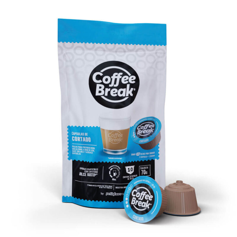 Cápsulas de Cortado Coffee Break - Cápsulas Dolce Gusto compatibles