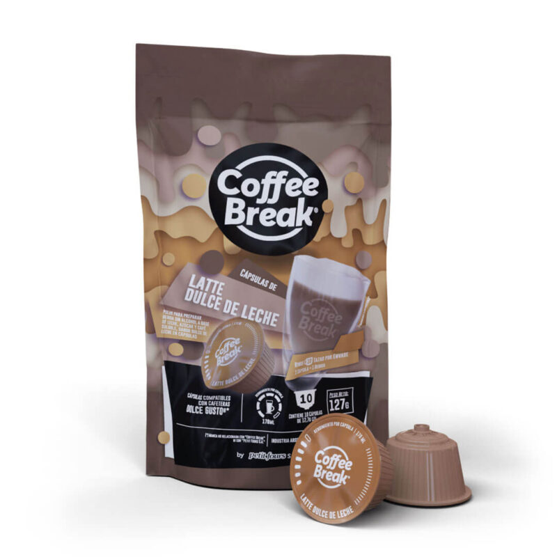 Cápsulas de Latte dulce de leche Coffee Break - Cápsulas Dolce Gusto compatibles