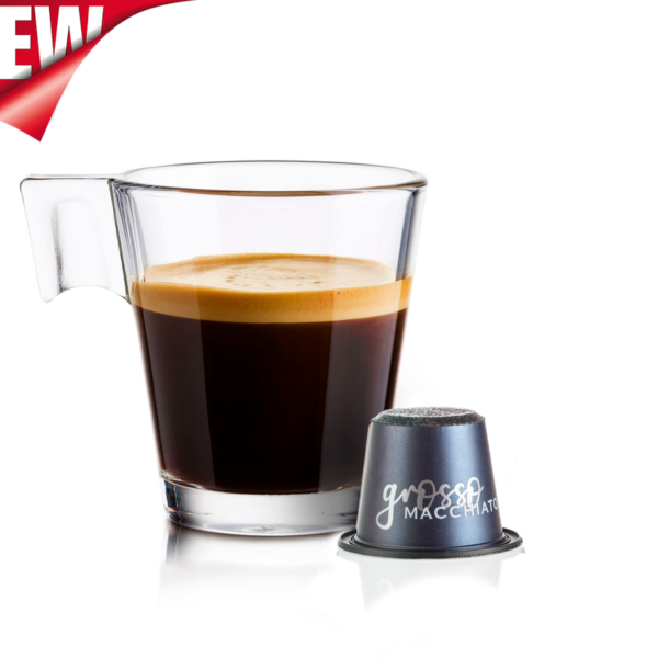 Cápsulas de Café Macchiato Grosso - Cápsulas Nespresso compatibles