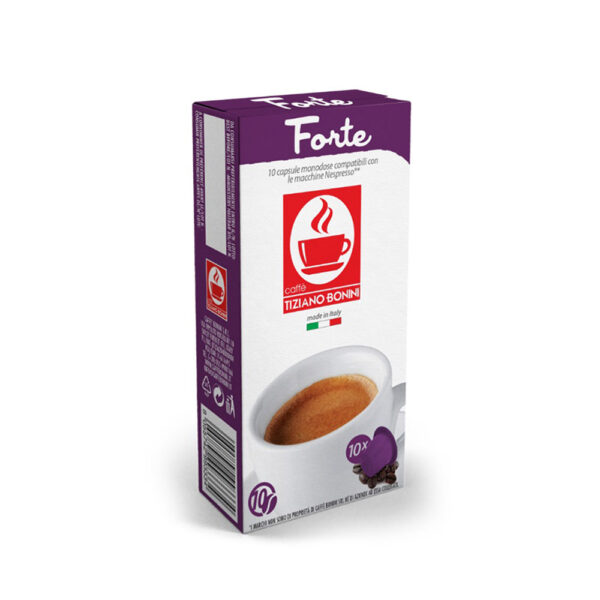 Cápsulas de café Forte Bonini Italia - Cápsulas Nespresso compatibles