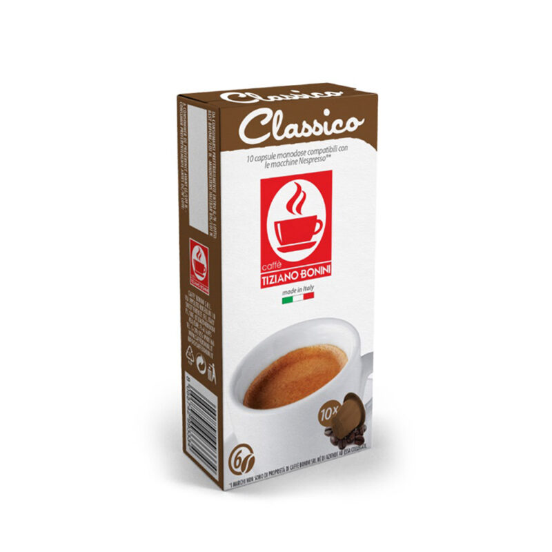 Cápsulas de café Classico Bonini Italia - Cápsulas Nespresso compatibles