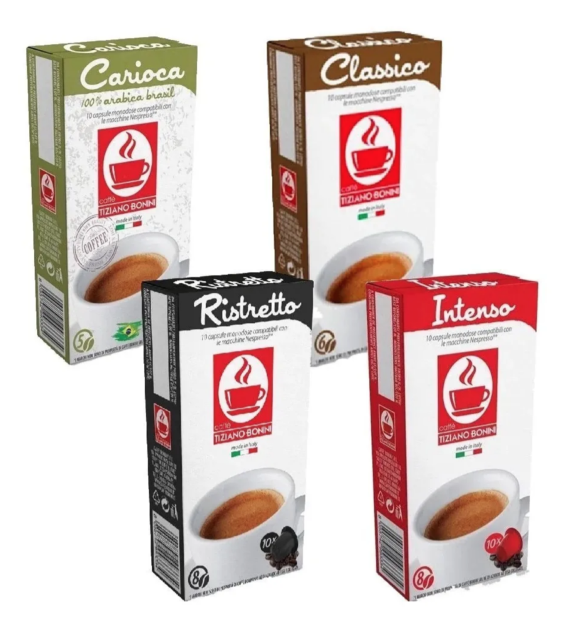 Cápsulas de café Bonini Italia - Cápsulas Nespresso compatibles