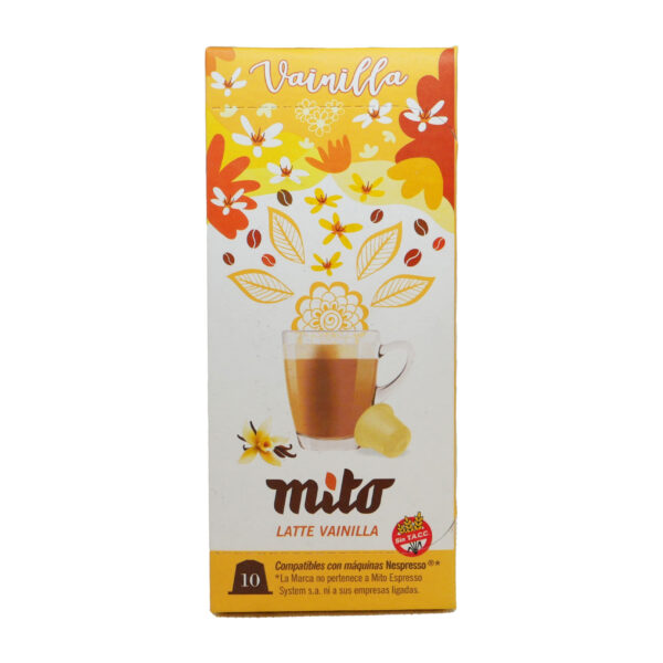 Cápsulas de Latte Vainilla Mito Espresso - Cápsulas Nespresso compatibles