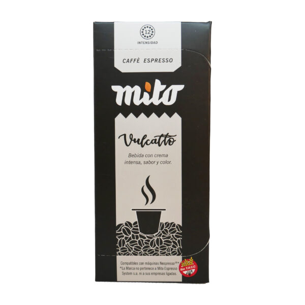 Cápsulas de café Vulcatto Mito Espresso - Cápsulas Nespresso compatibles