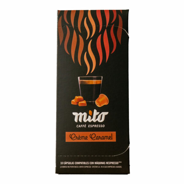 Cápsulas de café Creme Caramel Mito Espresso - Cápsulas Nespresso compatibles