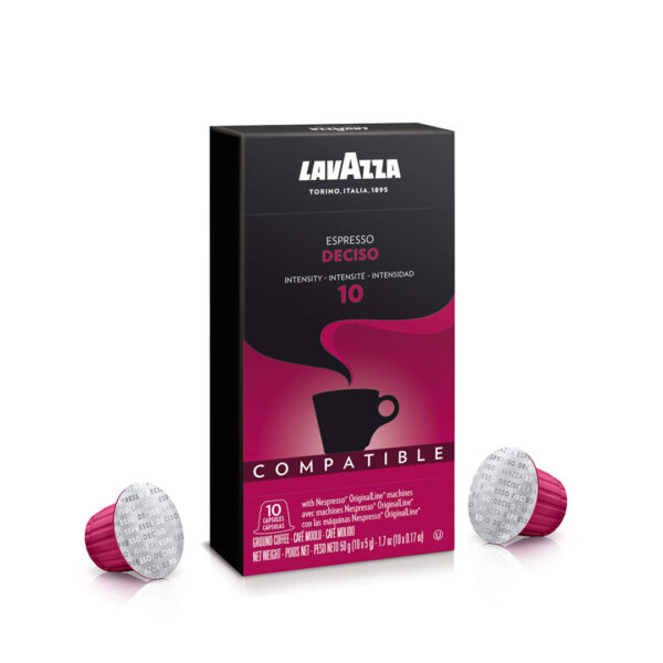 Cápsulas Nespresso compatibles - Cafe Lavazza Espresso Deciso