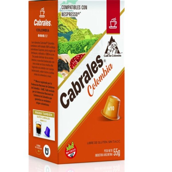 Capsulas Cabrales Colombia - Cápsulas Nespresso compatibles