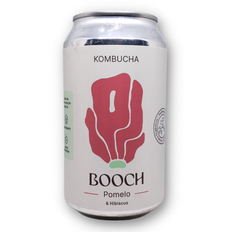 Soda Kombucha Pomelo & Hibiscus - Sin TACC - decapsulas