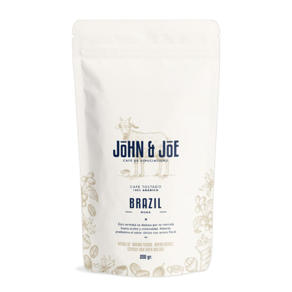 Café de especialidad Brazil Moka John & Joe - decapsulas